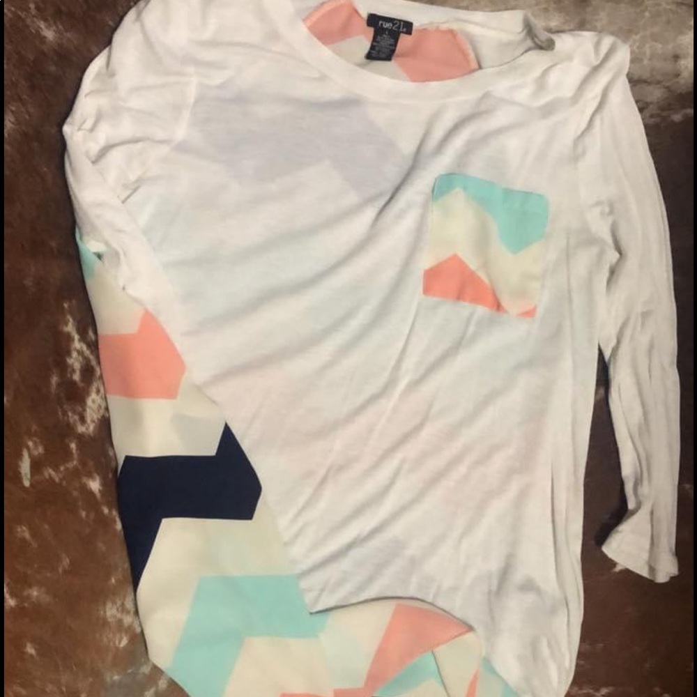 Chevron tunic